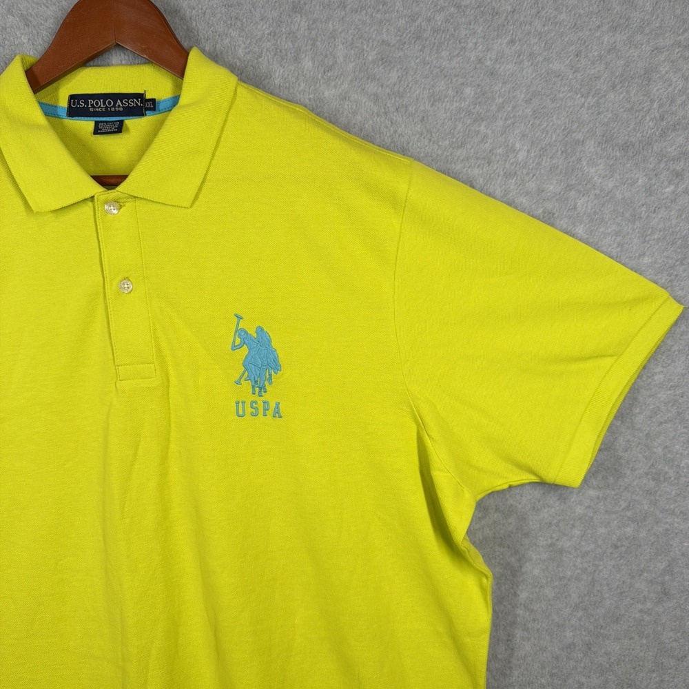 U.S. Polo Assn Men's Yellow #3 Polo Shirt XXL
